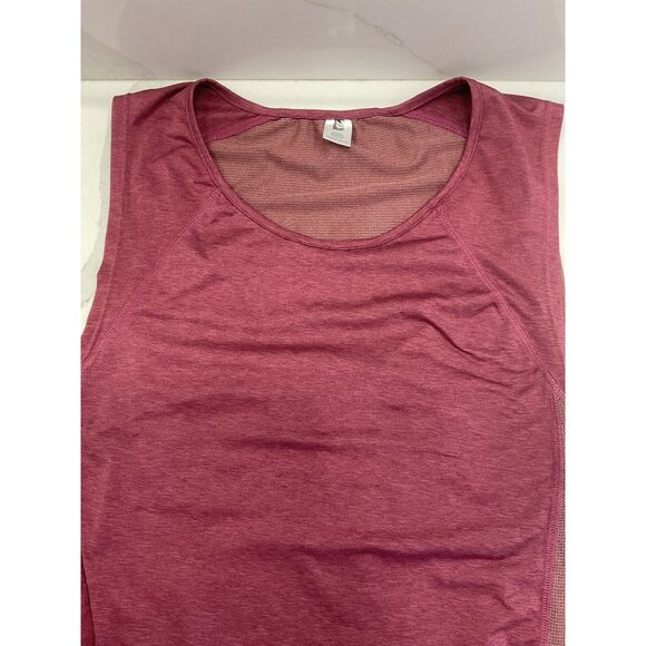 Flylow Men's Sleeveless Burgundy Mesh-Back Tank Top Size M - Picture 3 of 6